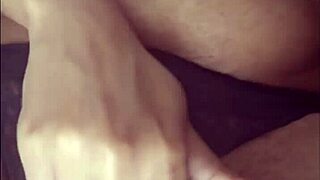 Ebony Beauty Couldn't Stop Fingering Her Fat Pierced Pussy!