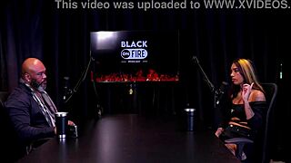 Nick Niquita's Stripper Reveals Breasts On Sheer Red