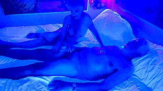We tried an experiment with ultraviolet light in the bedroom