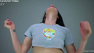 Arielle Lane Boldly Puts Her Thong On The Glass