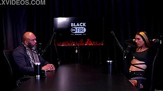 Nick Niquita's Stripper Reveals Breasts On Sheer Red