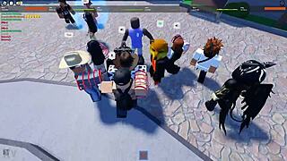 Hey, wanna see some wild sexy Roblox action today?