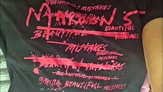 Ebony Beauty Couldn't Stop Fingering Her Fat Pierced Pussy!