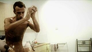 Blonde Cindy Behr with Massive Boobs Covered in Food Sucks Huge Cock and Fucks Hard