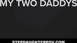 Stepdaughterpov - cute brunette teen stepdaughter fucked by big dick stepdad