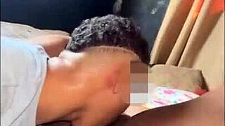 Redhead Latina obeys boyfriend's every command