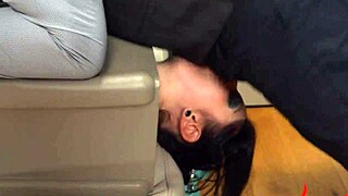 A gentle BDSM session with anal action in a group gangbang setting