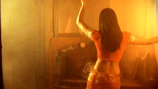 Watch this oriental babe perform sensual striptease and teasing