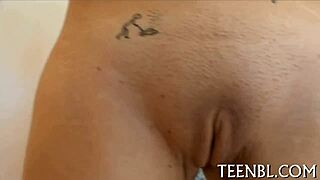 making a hard 10-pounder submit in pov