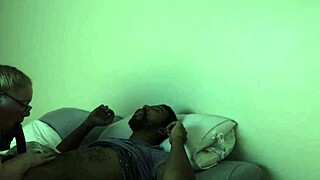 couple enjoys morning with pawg in glasses part 2