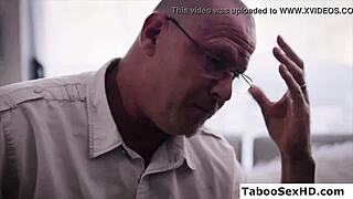 Old Stepdad Fucks Young Stepdaughter