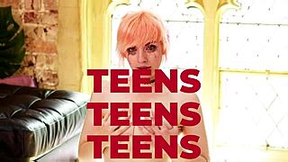 teenage british student gets involved in a railed situation with her associates.