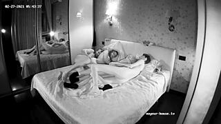 Two Girls Undress For Hardcore Group Blowjob With Young Males!