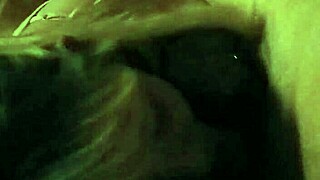 My ex-girlfriend sucks my big cock in an amateur blowjob session, her mouth working that monster.