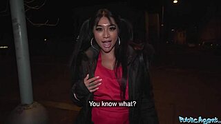 sexy asian with big tits seduced by his rizz in public?