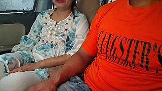 Saara Bhabhi Takes Huge Dick In Risky Outdoor Car Fuck