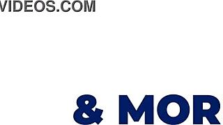 Collared 18 year old submissive GETS EDGED and TEASED by two guys!