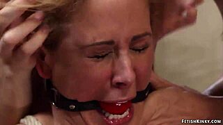 Blonde Lesbian Milf Group Anal Banged Ass Kinky Tied Up Whipping Choking Bound Slave
