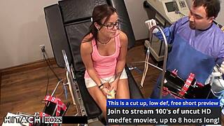 Doctor Gives Angel Oaks Hitachi Orgasm