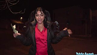 sexy asian with big tits seduced by his rizz in public?