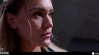 merida the sex doll gets pussy eaten and fucked in prison