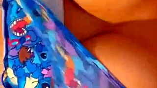 Angel lima, a peruvian beauty, shows off her big ass with a bikini mark