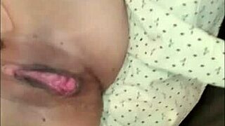 brunette moans as guy in feminine clothes fucks her anal