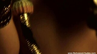 An Asian beauty dances nude, teasing her erotic desires.