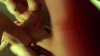 look at this inked busty teen getting fucked and blowjob