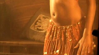 Watch this oriental babe perform sensual striptease and teasing