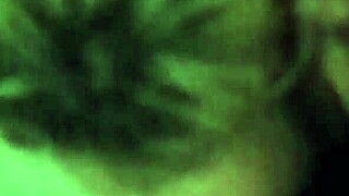 My ex-girlfriend sucks my big cock in an amateur blowjob session, her mouth working that monster.