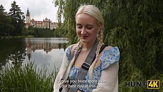 hunt4k hunter found young 18+ tight pussy in park and fucked roughly