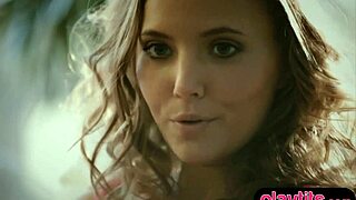 Blonde teen 18+ fingers her pussy for the first time on cam!