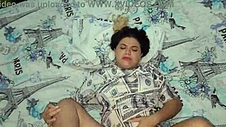 im happy destroying my blondes pink white ass with my thick black cock