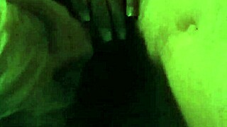 My ex-girlfriend sucks my big cock in an amateur blowjob session, her mouth working that monster.