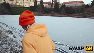 Watch The Kinky Couple's Threesome Through The Glass?