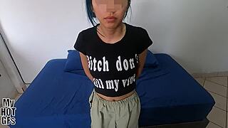 oh dios this flaquita is barely legal and wants to fuck already