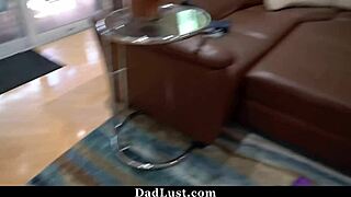 My pervy stepdaddy whips his cock out and demands to suck it - dadlust.