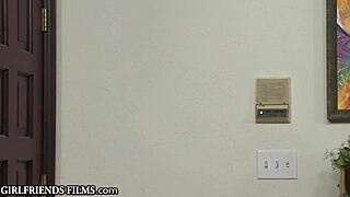 I'm giving in to your temptation just like Romi Rain does with Aidra Fox in this GirlfriendsFilms scene.