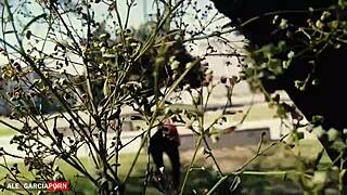 milf surprised by mysterious man's fuck