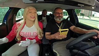 tiffany wilson and latrell fuck in car, elisa ferraz sucks monster cock