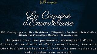 La coquine densorceleuse guides you in french asmr joi fantasy?
