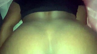 my bitch loves her rose with big black cock and big ass moaning