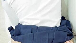 Amateur TikToker Girl, Cute and Petite, Gets Horny Pussy Licked.