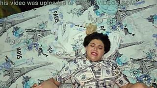 im happy destroying my blondes pink white ass with my thick black cock