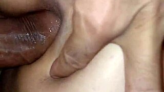 she asked me to tie her hands and put it in her ass for double anal fun.