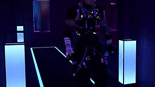 Vipsluts cyberpunk vixen dominates and devours sneaky thief