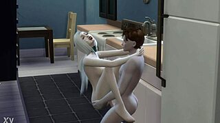 Can This Cum-Covered Vampire Slut Fuck All Night?