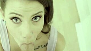 busty brunette thick stepsister fucks me with big ass and tits in hardcore riding