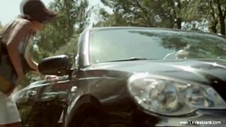 Beautiful and loving kissing lesbian lust fun session